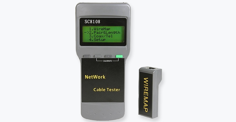 LAN тестер цифровой SC8108
