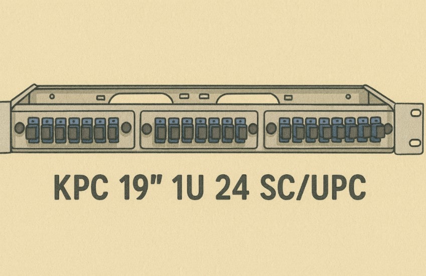 КРС 19" 24 порта SC с полировкой UPC КРС 19" 24 порта SC с полировкой UPC