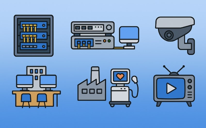 области применения оптических соединительных шнуров области применения оптических соединительных шнуров