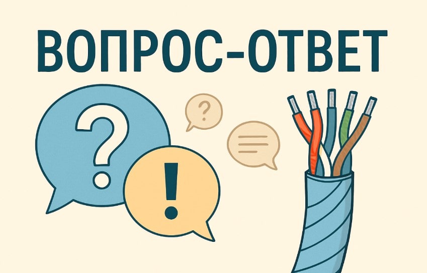 Вопрос-ответ по кабелю кат 6