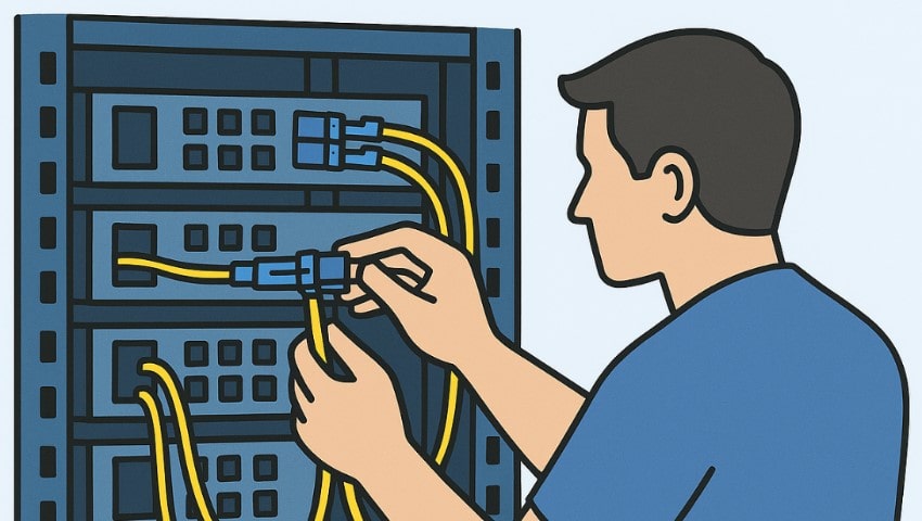 обслуживание волоконно-оптических соединительных шнуров обслуживание волоконно-оптических соединительных шнуров