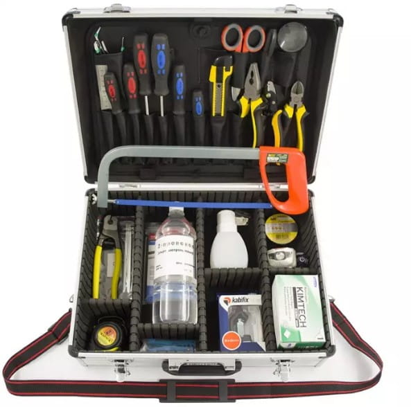 набор инструментов для прокладки оптоволокна