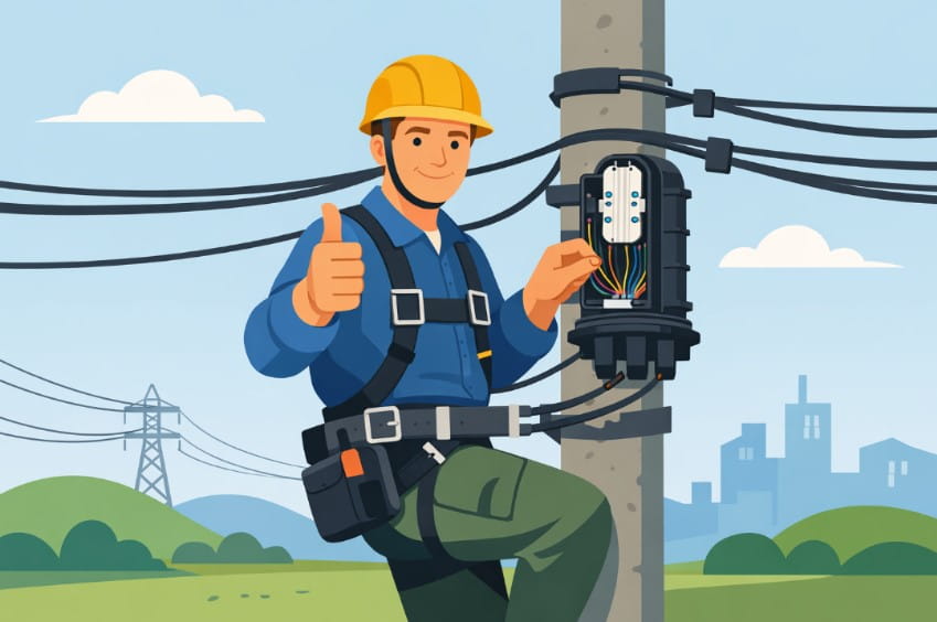 монтаж оптоволоконной муфты монтаж оптоволоконной муфты