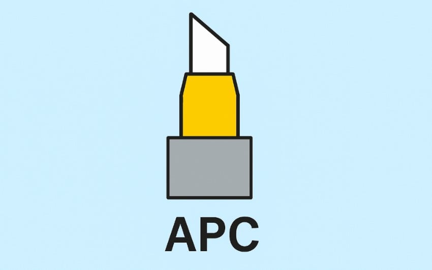 полировка APC оптоволоконного шнура полировка APC оптоволоконного шнура