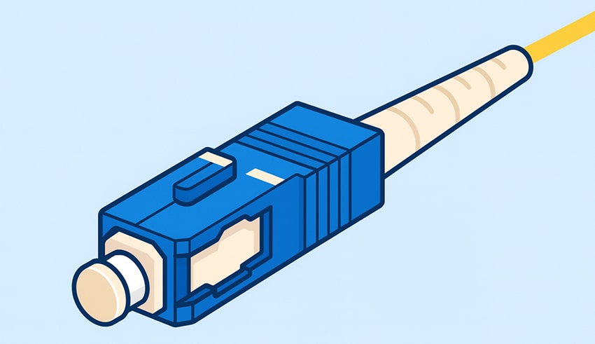 разъем SC оптического патчкорда разъем SC оптического патчкорда