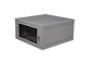 Шкаф настенный 6U 19" (600х600х345) разборный, дверь стекло, серый, TWIST