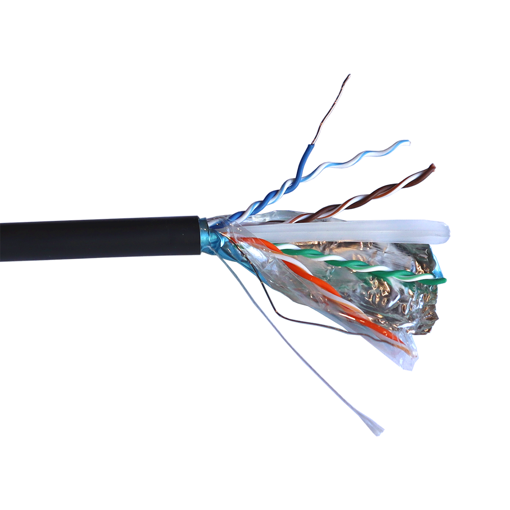 Кабель TWT FTP, 4 пары, Кат.6, LSZH, универсальный, 305 м__