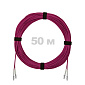 Патч-корд оптический LC/UPC-LC/UPC MM (OM4) 3mm duplex LSZH,  50 м.