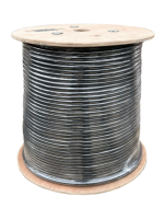 Кабель TWIST F/UTP25 cat.5e, 305м, Cu, 25x2x24AWG  PE наружный ,черный, 305м.