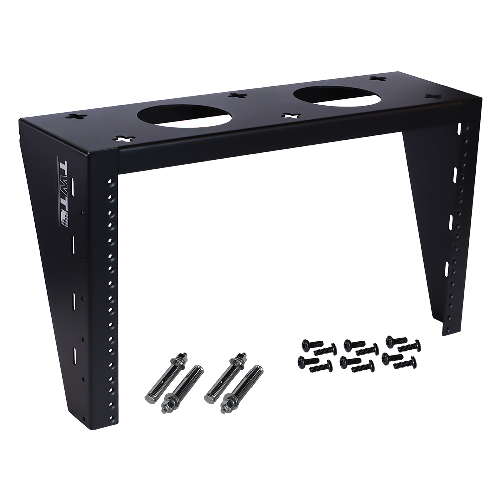 Рама настенная/потолочная 19", 3U, черная__