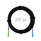 ПКО FTTH 2 проволоки с ВСЭ, проволока, 657 LSZH SC/APC-SC/UPC, черный 25 м