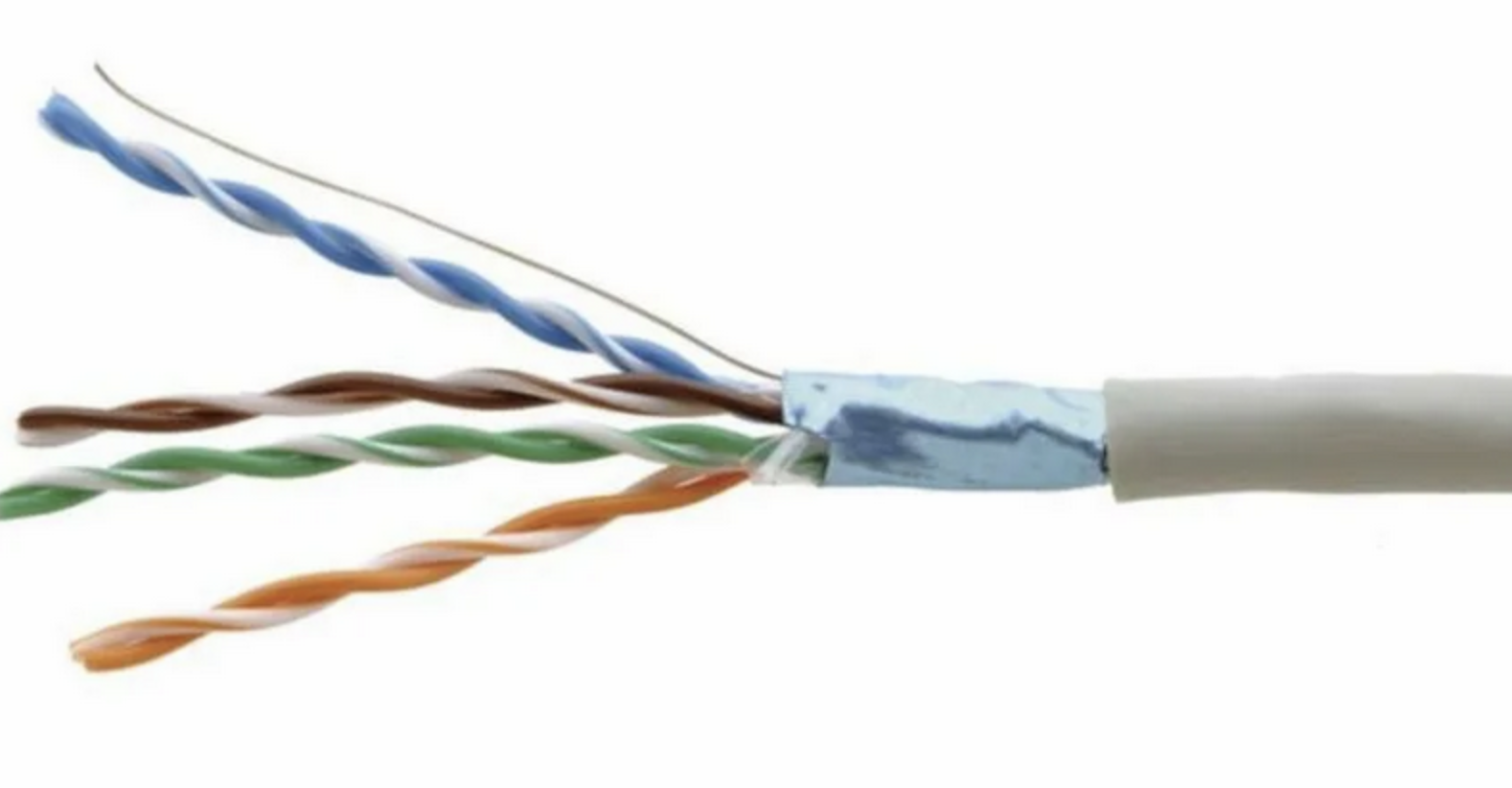 Кабель 1693265 витая пара 5е SkyNet Standard FTP 4x2x0.5 Cu внутренний нг(A)-LSLTx серый сертиф 305 м