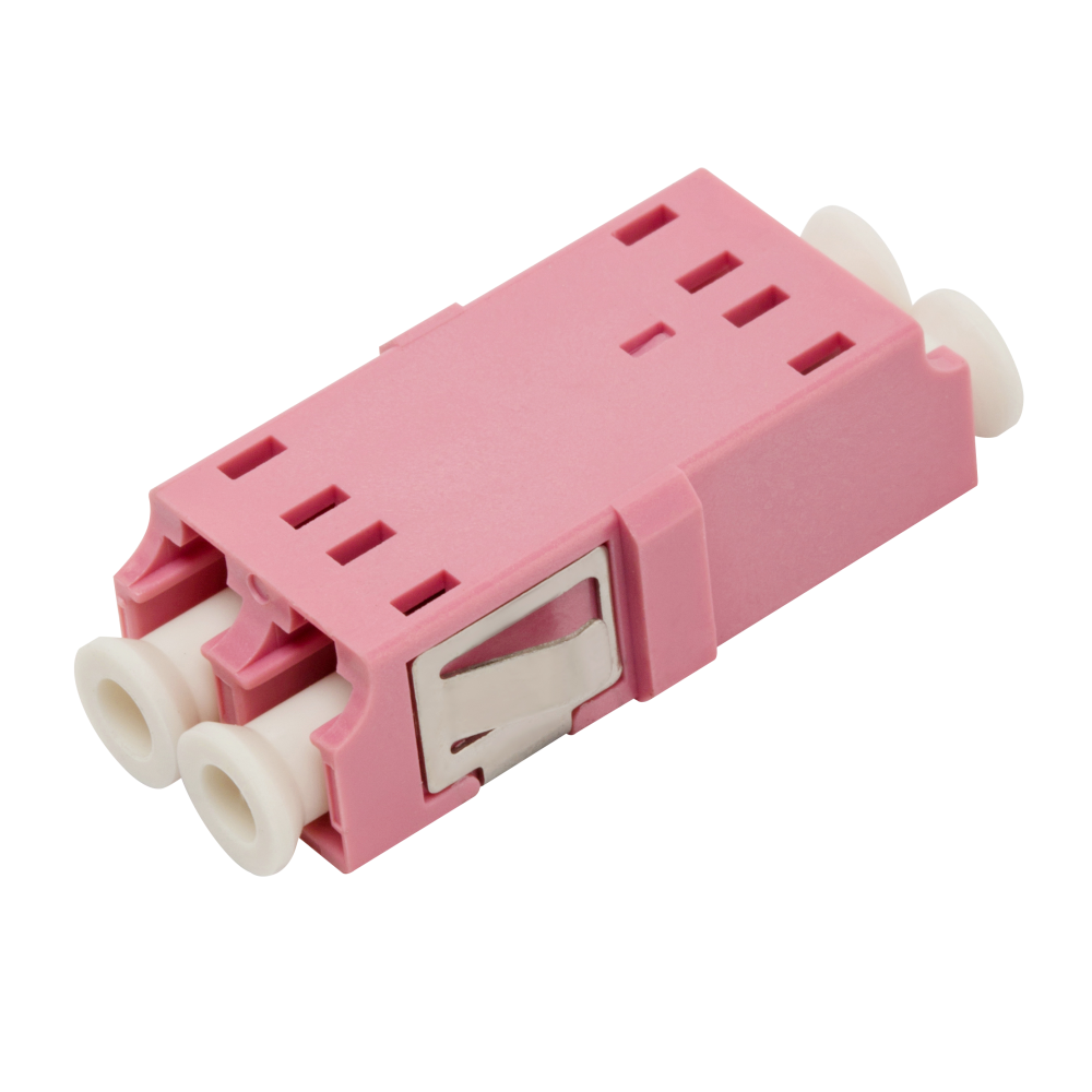 Адаптер оптический LANMASTER LC, MM, корпус SC без фланцев, дуплексный__