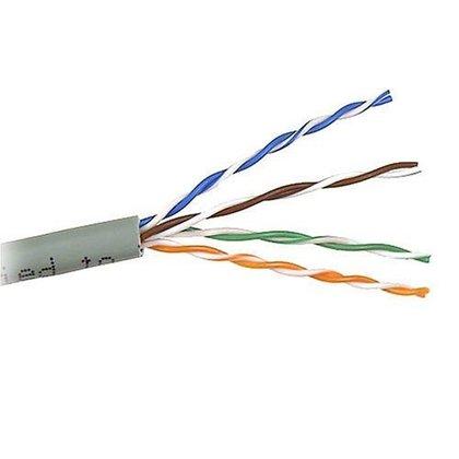 Кабель LAN-5EUTP-GY UTP, 4 пары, Кат. 5e, серый, 305м в кат., LANMASTER