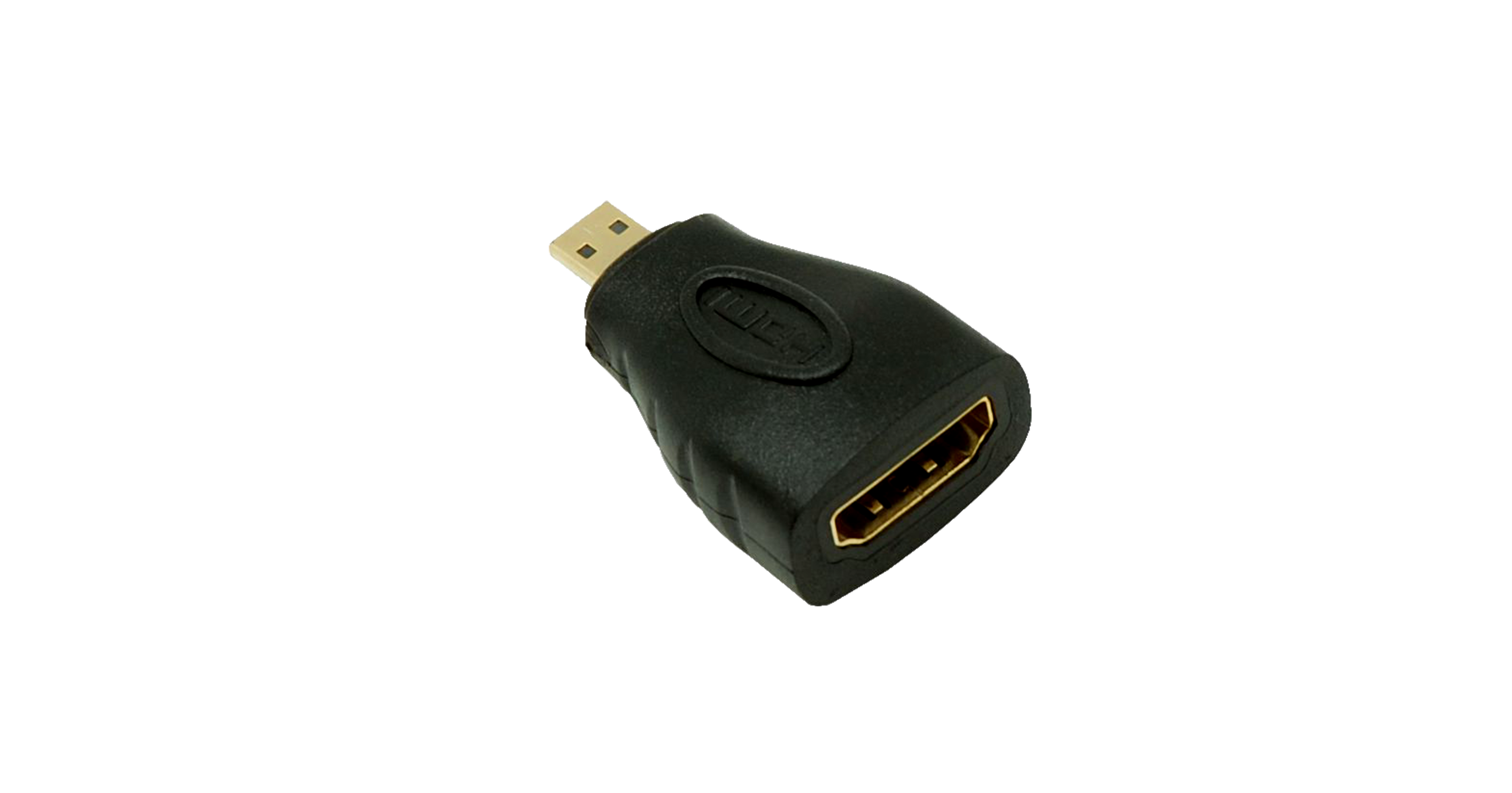 Переходник MicroHDMI-HDMI, v2.0, черный__