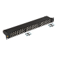 Патч-панель 19" высокой плотности, 48 портов RJ45, экранированная, кат.5E, 1U