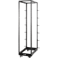 Стойка двухрамная облегченная 42U, с регулируемой глубиной (560-1020 мм), черная