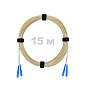Патч-корд оптический SC/UPC-SC/UPC SM (G657.A1) 2mm DX LSZH 15 м