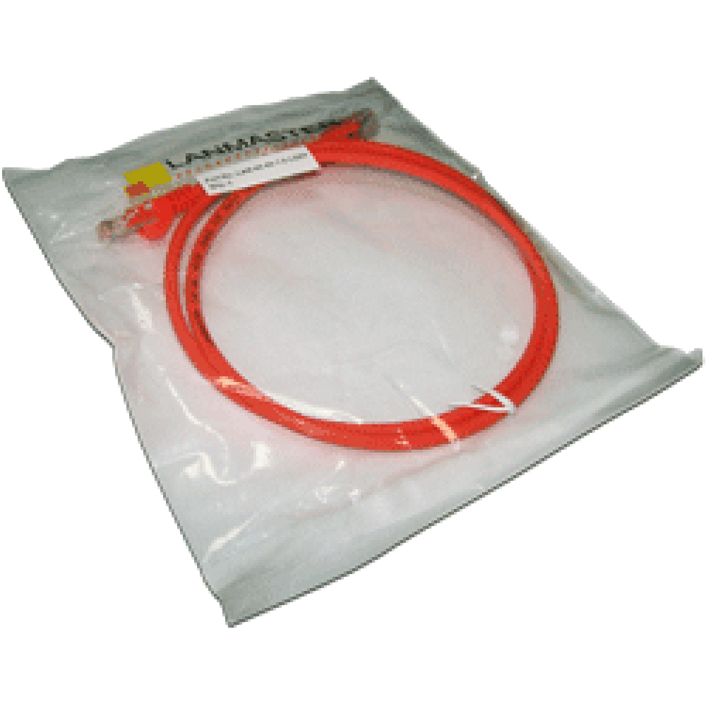 Патч-корд LANMASTER LSZH UTP кат.5Е, с заливными колпачками, 5.0 м, оранжевый__