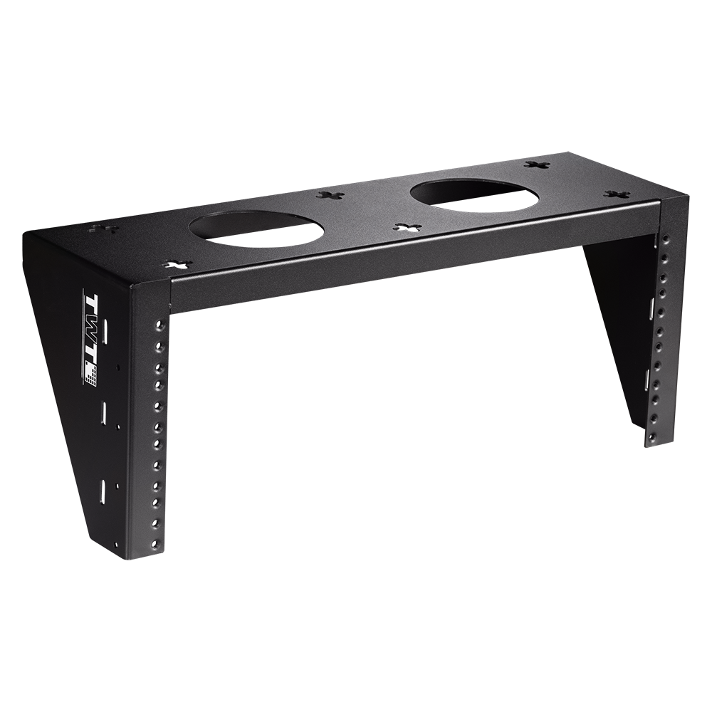 Рама настенная/потолочная 19", 6U, черная