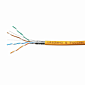 Кабель 1693127 витая пара кат. 5е SkyNet Premium FTPнг-LSZH 4х2х0.51 Cu, внутренний, оранжевый, сертификатПБ
