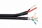 Витая пара FTP 4 пары с питанием (2x0,75мм² CCA) кат.5е наружная