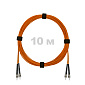 Патч-корд оптический армированный бронированный ST/PC-ST/PC MM (OM2) Duplex 3.0mm LSZH, 10 м.