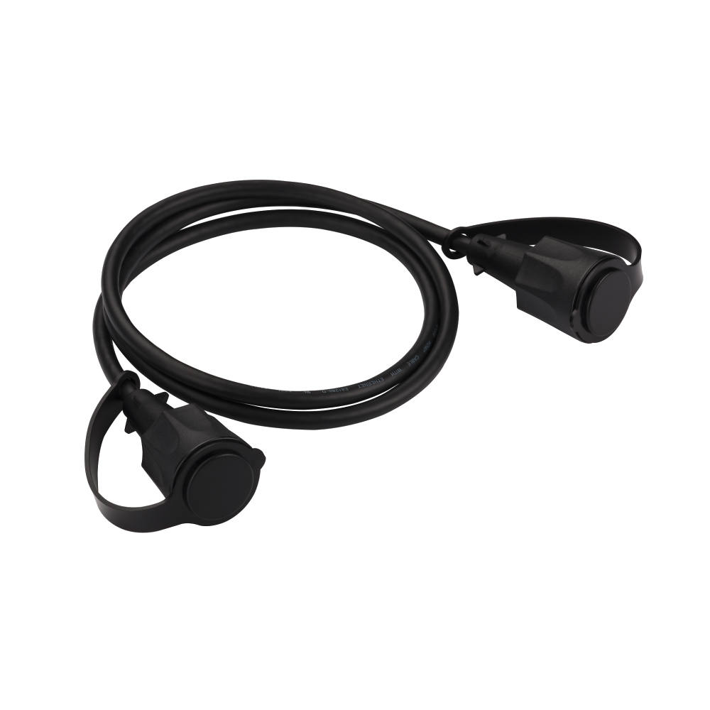 Индустриальный шнур LANMASTER HDMI, IP68, 1.0 м, черный