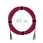 Патч-корд оптический армированный бронированный ST/PC-ST/PC MM (OM4) Duplex 3.0mm LSZH, 45 м.