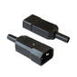 Вилка IEC 60320 C14, 10A, 250V, разборная, черная