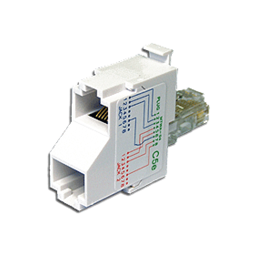 T-адаптер, 2 компьютерных порта