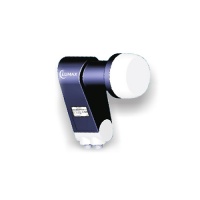 Спутниковый конвертор Lumax LU-40TCIR 0,3 дБ, TWIN, 11,7-12,75 ГГц, круговая поляризация, 2 выхода, с облучателем