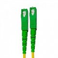 Оптический патч-корд SC(APC)-SC(APC) SM 3mm simplex LSZH 1m