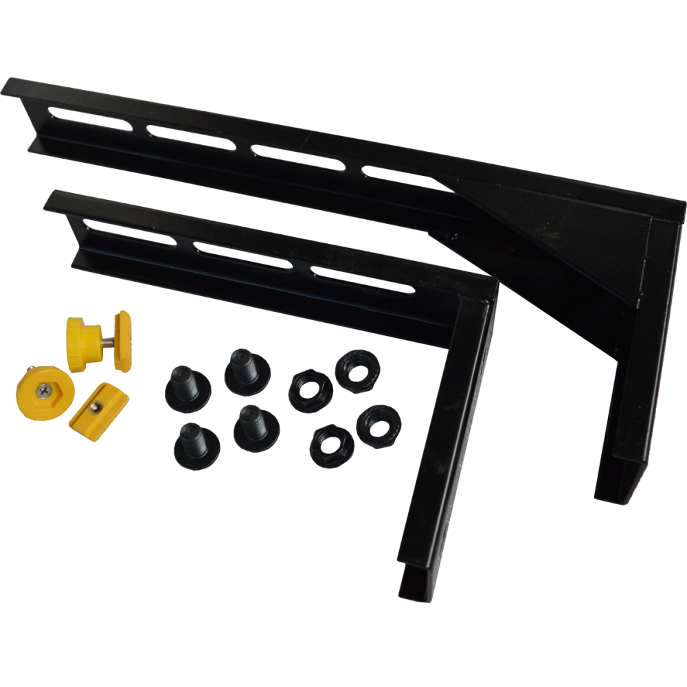 L- кронштейн регулируемый, для лотка шириной до 150 мм