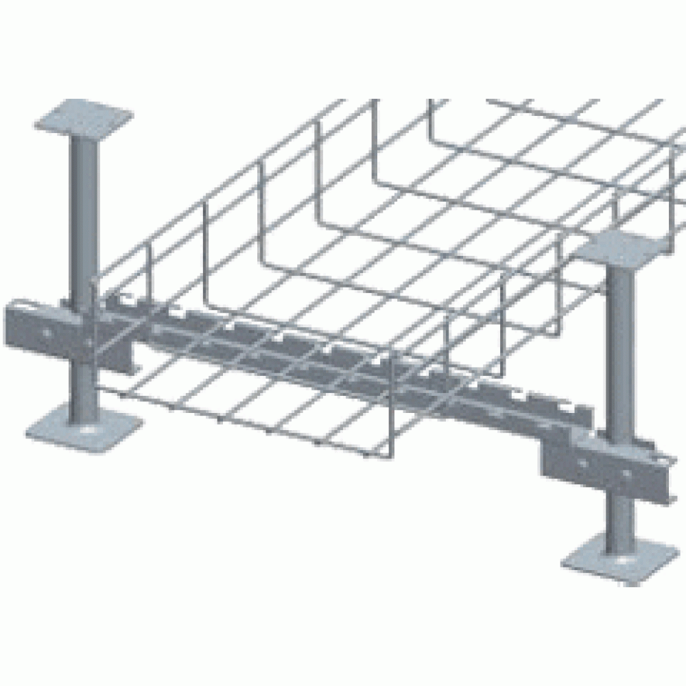 Комплект крепления к опорам фальш-пола 600мм__