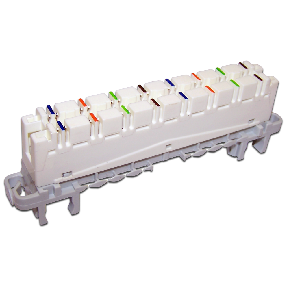 Плинт размыкаемый LSA Profil, highband, 8 пар, под хомут и профиль