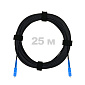 Патч-корд оптический FTTH диэлектрик FRP, G.657 LSZH 2SC/UPC, черный 25 м
