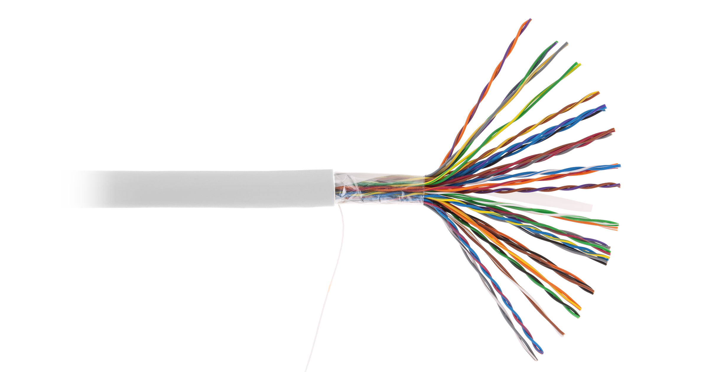Кабель U/UTP 25 пар, Кат.5, медный, внутренний, PVC, 305м__