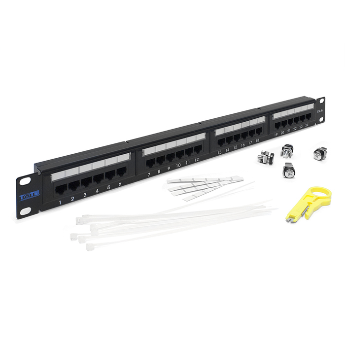 Патч-панели UTP категории кат 5е 24 порта 24rj45