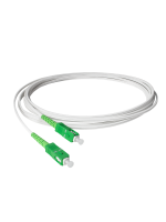 Патч-корд оптический FTTH, диэлектрик FRP, G.657, LSZH, 2x SC/APC, белый 10 м