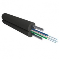 Кабель FTTH, 4 волокна G.657, 0.2 кН, стальная проволока