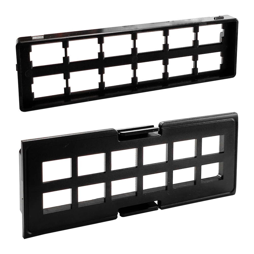 Адаптерная планка 12 x SC Simplex/ LC Duplex (без адаптеров)