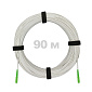 Патч-корд оптический FTTH диэлектрик FRP, G.657 LSZH 2SC/APC, белый 90 м.