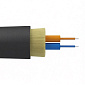 Кабельная сборка 2 волокна в гофротрубе ПВХ-ПВ-0, 2LC/UPC MM OM2 Duplex, вывод 1.5м 25 м