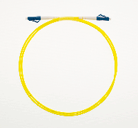 Оптический патч-корд LC(UPC)-LC(UPC) SM 3mm simplex LSZH 1m