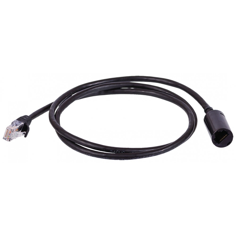 Удлинитель патч-корда LAN-PCEXT/U5E-15-BK UTP кат.5E, розетка RJ45 - вилка RJ-45, 15 м, черный 