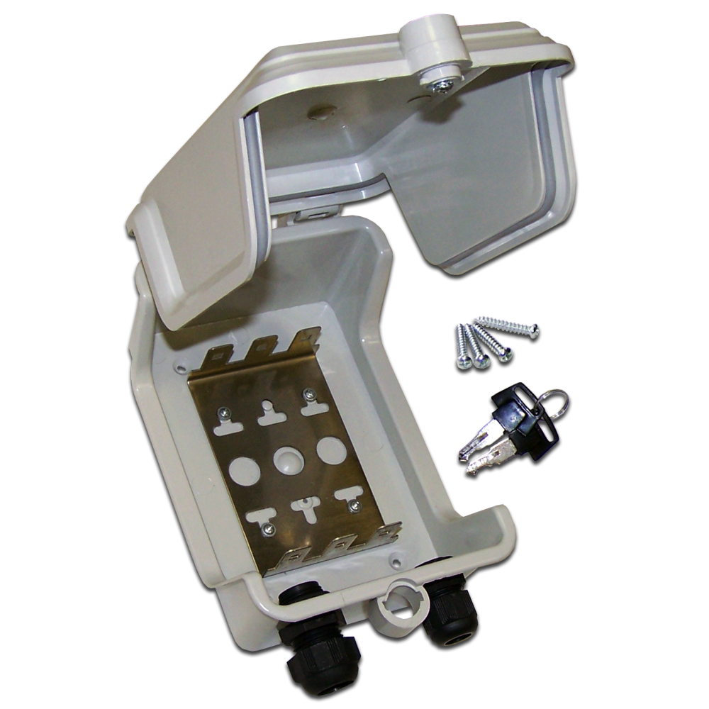 Наружный распределительный бокс, 3 плинта, 30 пар__