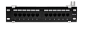 Патч-панель UTP 1U 12 портов RJ-45 настенная Cat.5e 110 тип TWIST