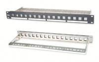 Наборная патч-панель 19" 1U, 16 портов для UTP/FTP, Eurolan