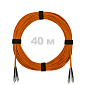 Патч-корд оптический армированный бронированный FC/UPC-FC/UPC MM (OM2) Duplex 3.0mm LSZH, 40 м.